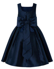 Cynthia High-Low Occasion Dress, Blue (NAVY), large