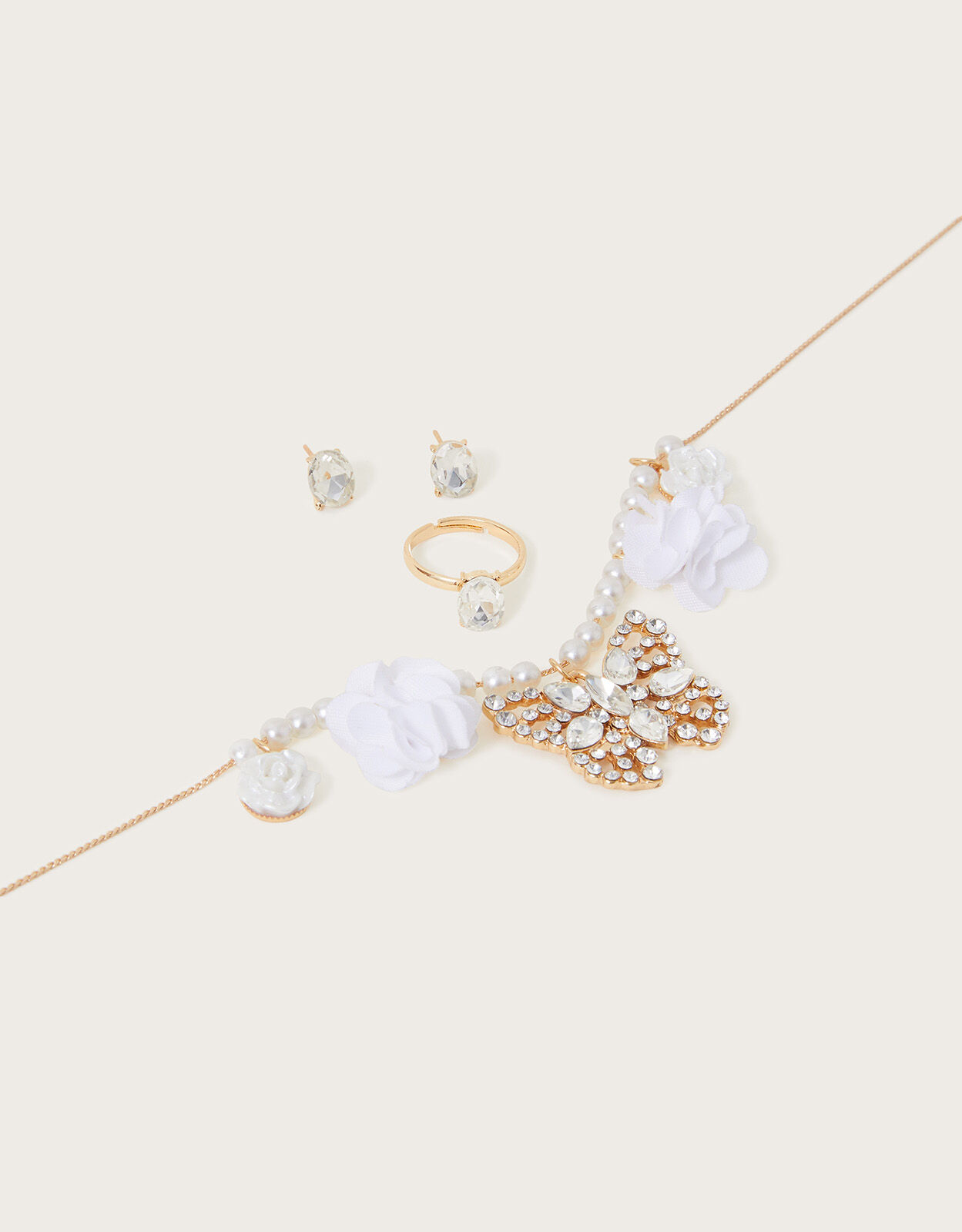 Pom pom online jewellery set