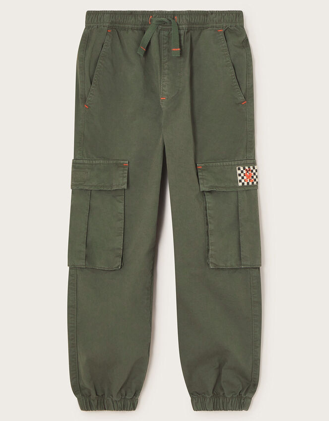 Pull On Cargo Trousers Green | New Casualwear Collection | Monsoon