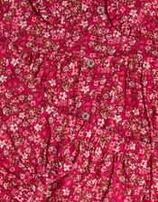 Floral Print Long Pyjama Set , Pink (PINK), large