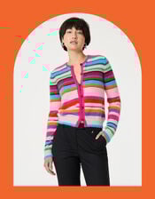 Fabienne Chapot Henry stripe Cardigan, Multi (MULTI), large