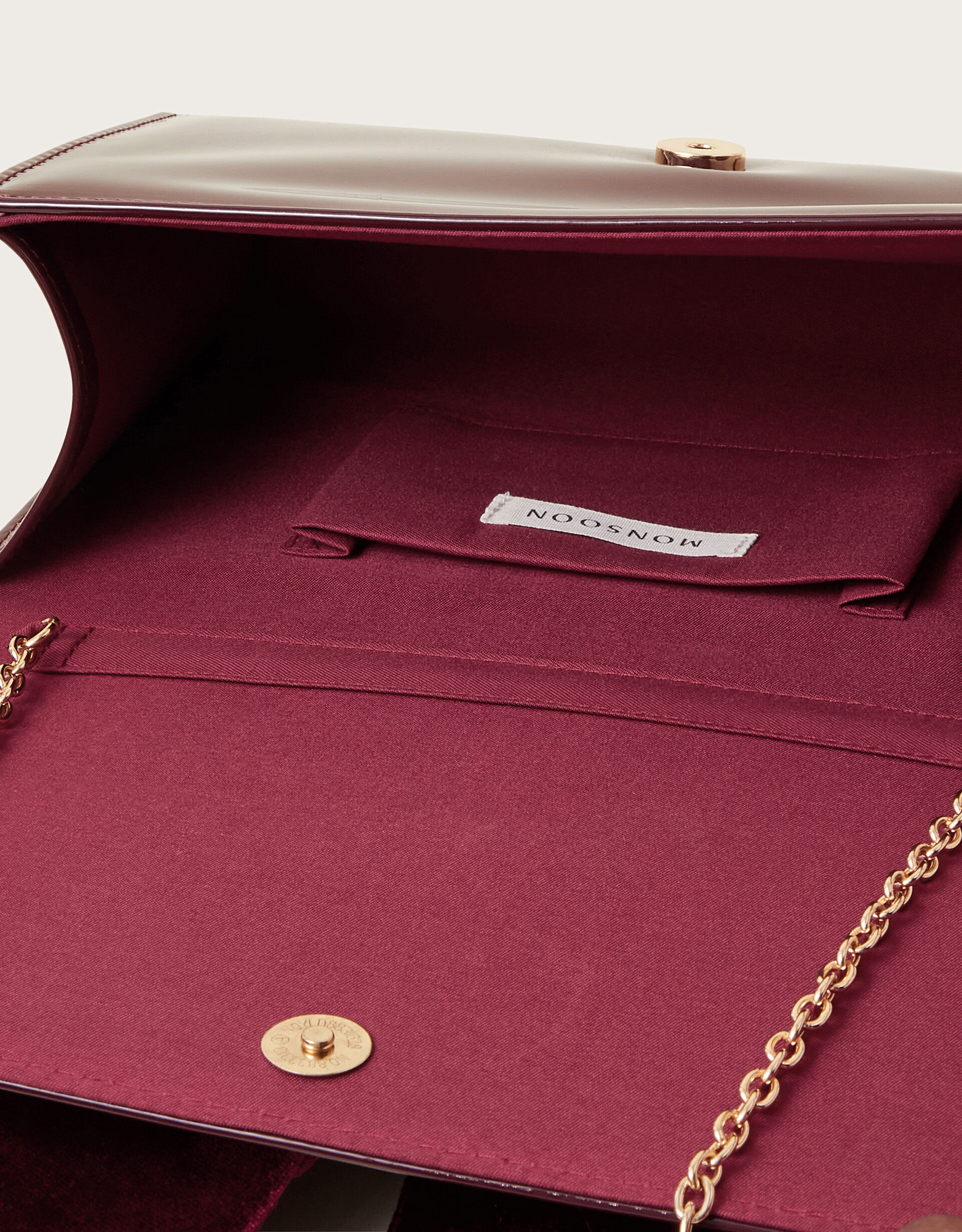 Burgundy clutch bag discount