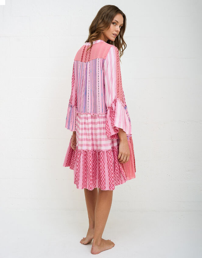 Pitusa Patchwork Mini Dress, , large