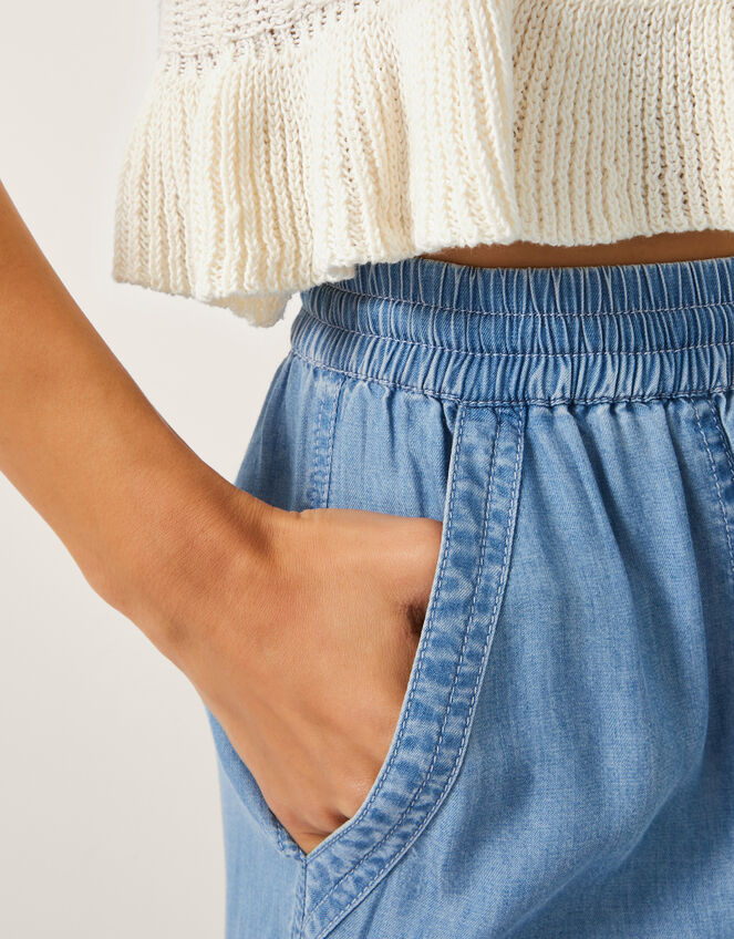 Ruby Ruffle Knit Tank Top, Ivory (IVORY), large