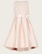 Anika High Low Bridesmaid Dress, Pink (PINK), large