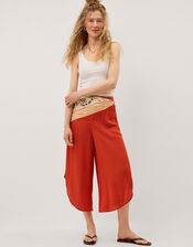 Theresa Culotte Trousers, Orange (RUST), large