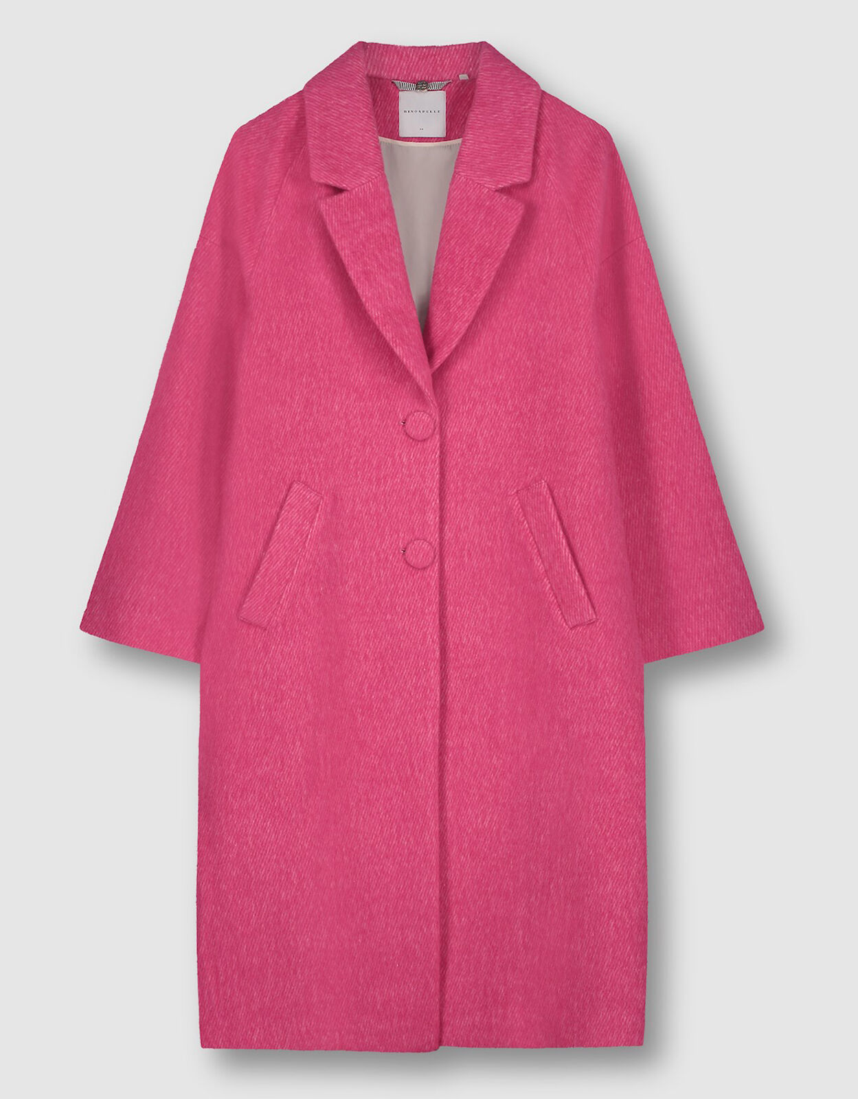 Rino and Pelle Single Breasted Coat Pink
