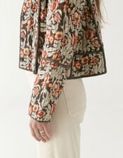 Maison Hotel Tadeo Floral Quilted Jacket, Multi (MULTI), large