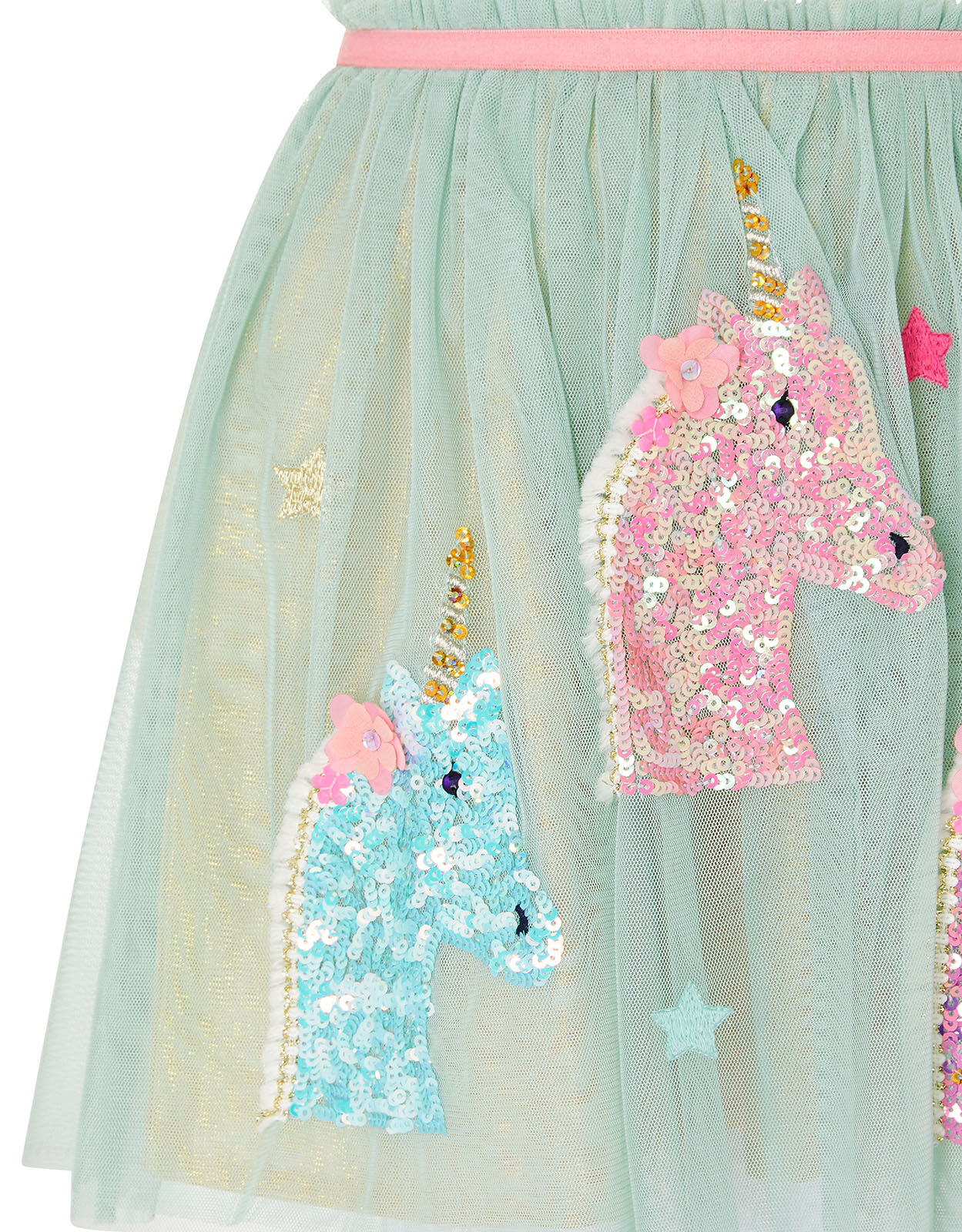Unicorn Disco Dress Blue