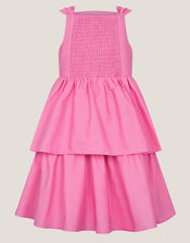 Strappy Corsage Party Dress, Pink (PINK), large