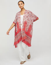 Becca Lightweight Paisley Cover-Up in Recycled Polyester, , large