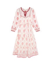 Maison Hotel Layla Print Midi Dress, Pink (PINK), large