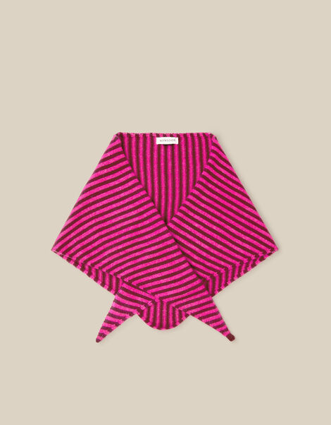 Safi Stripe Triangle Scarf, , large