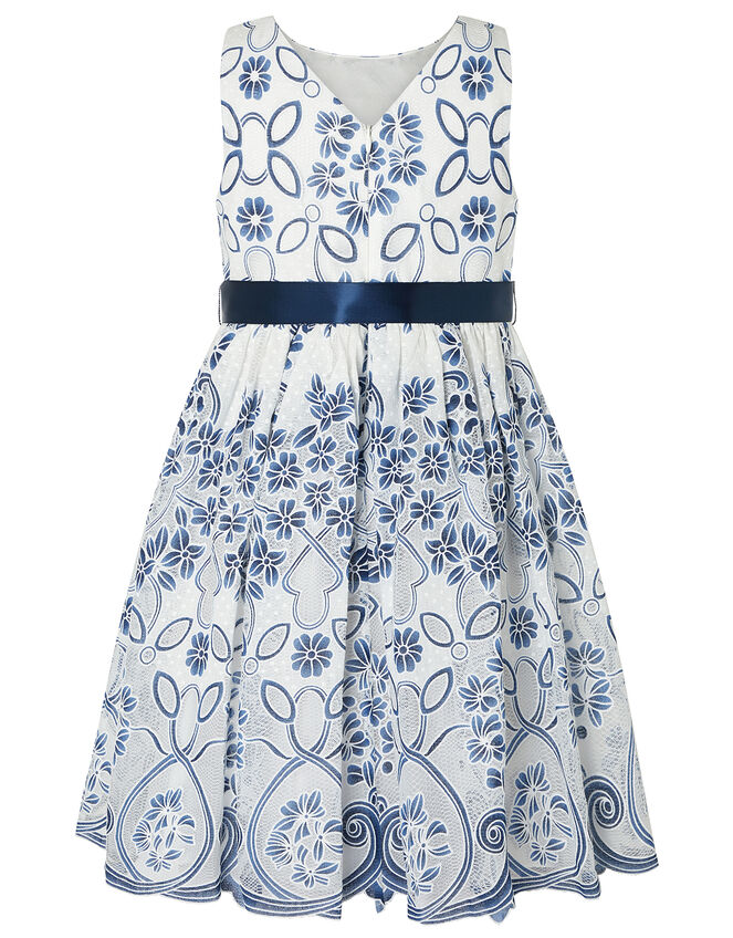 Maggie Lace Occasion Dress, Blue (NAVY), large