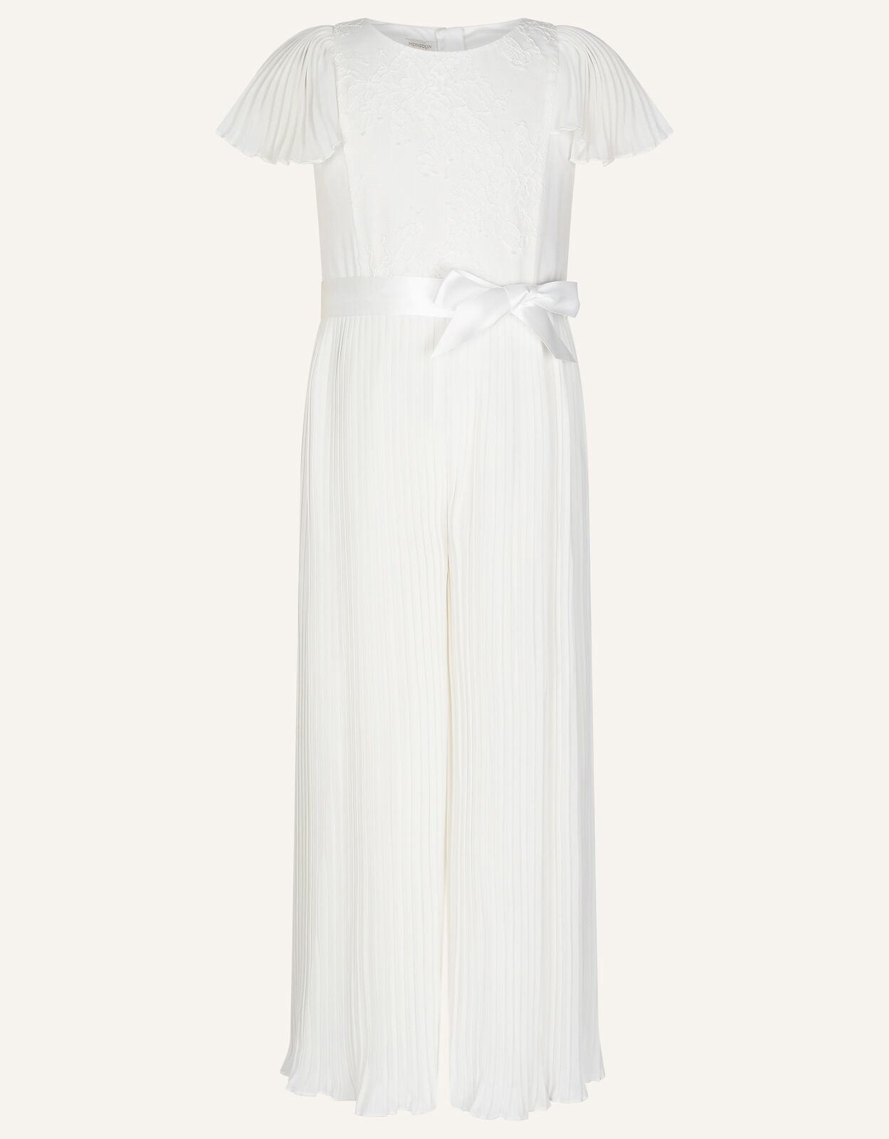 Monsoon white jumpsuit deals