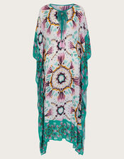 Allegra Print Kaftan, Ivory (IVORY), large