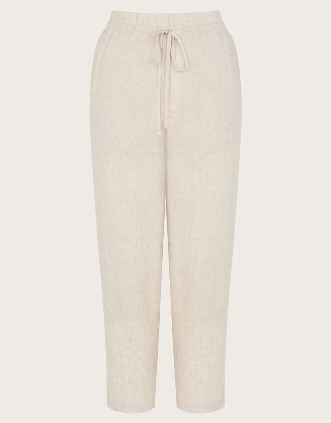 Penina Crop Trousers, Natural (NATURAL), large