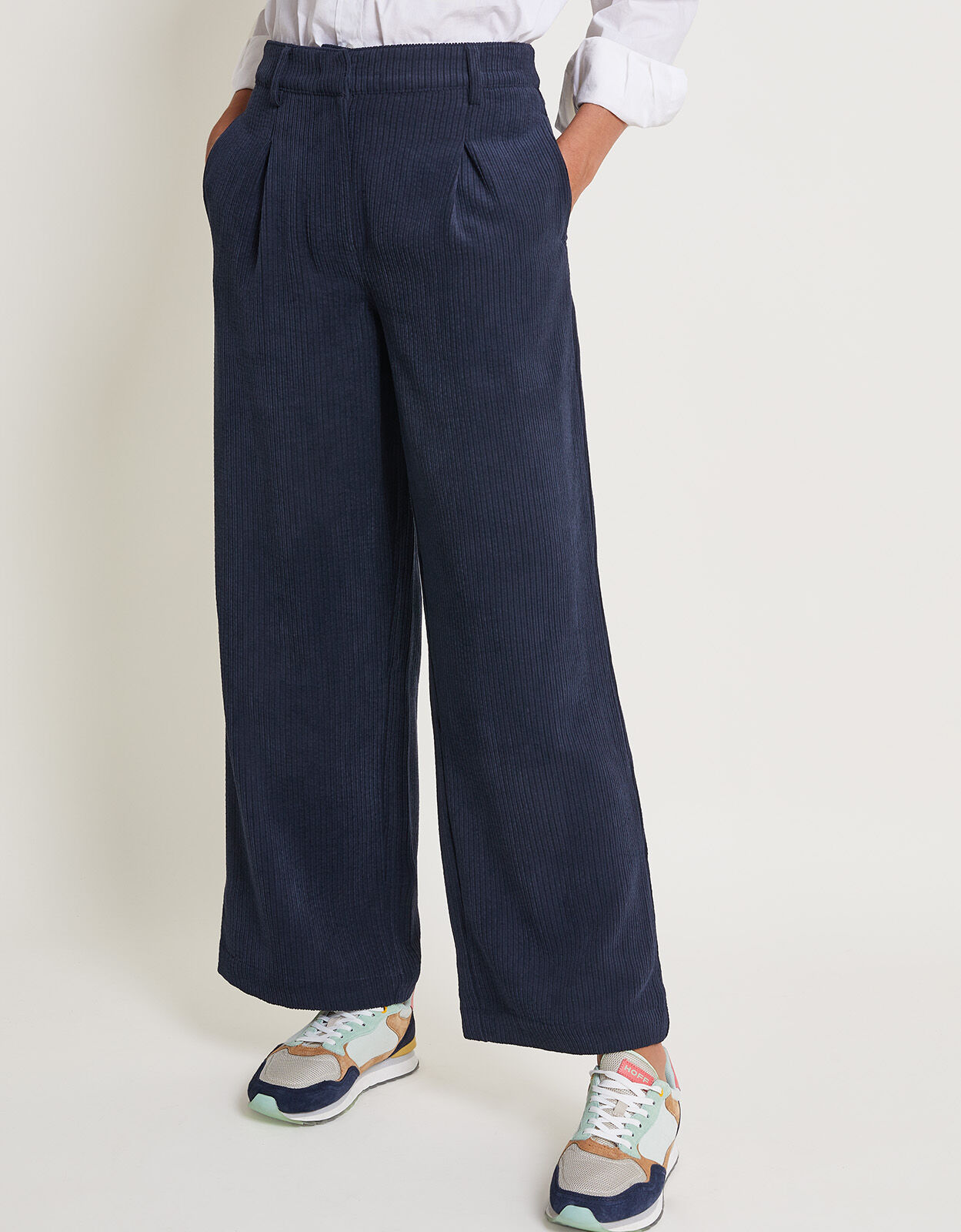Monsoon top navy trousers