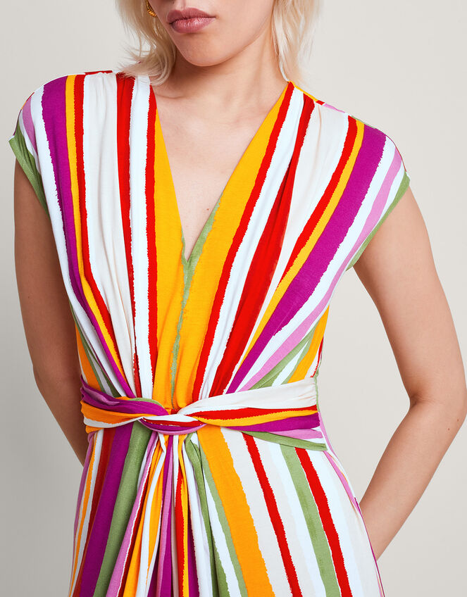 Elise Stripe Maxi Dress, Pink (PINK), large