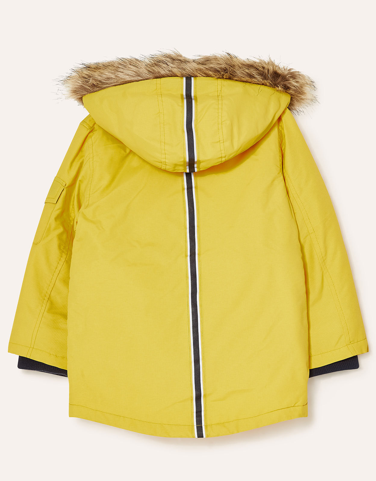 Duffle Parka Coat Yellow