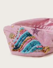 Christmas Embellished Velvet Headband , , large