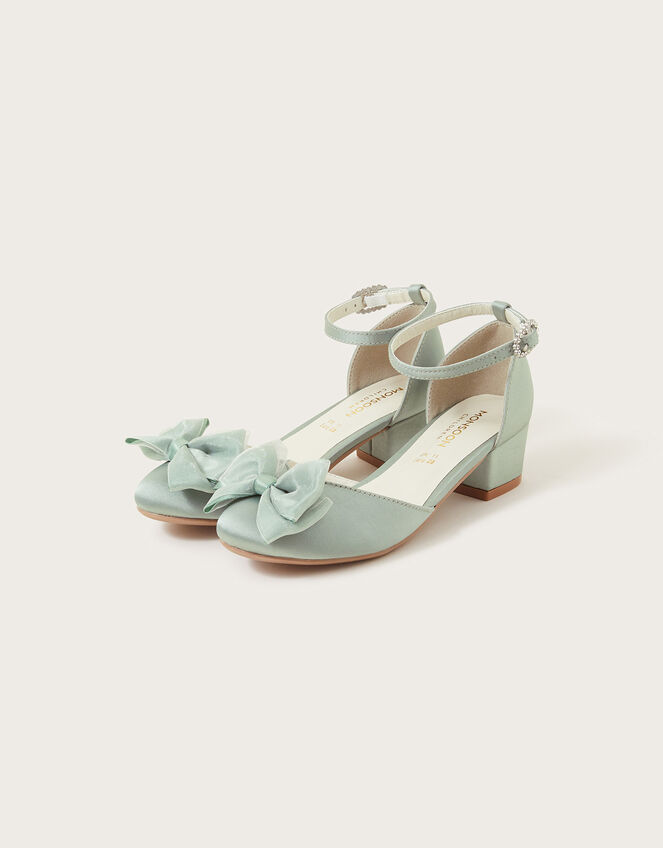 Kali Two-Part Heels, Green (SAGE), large