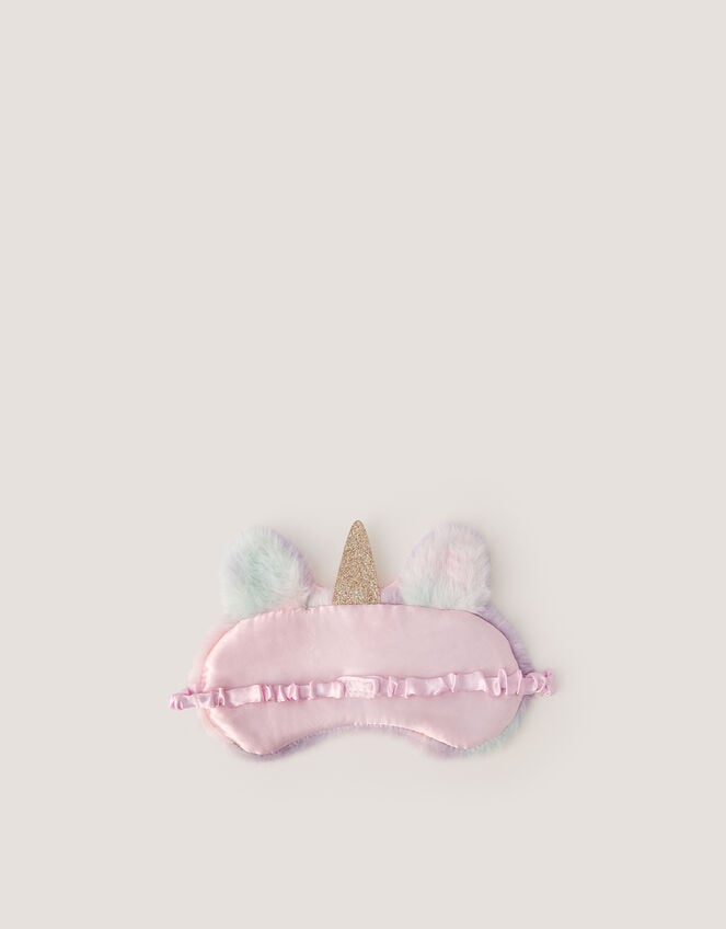 Fluffy Unicorn Eye Mask, , large