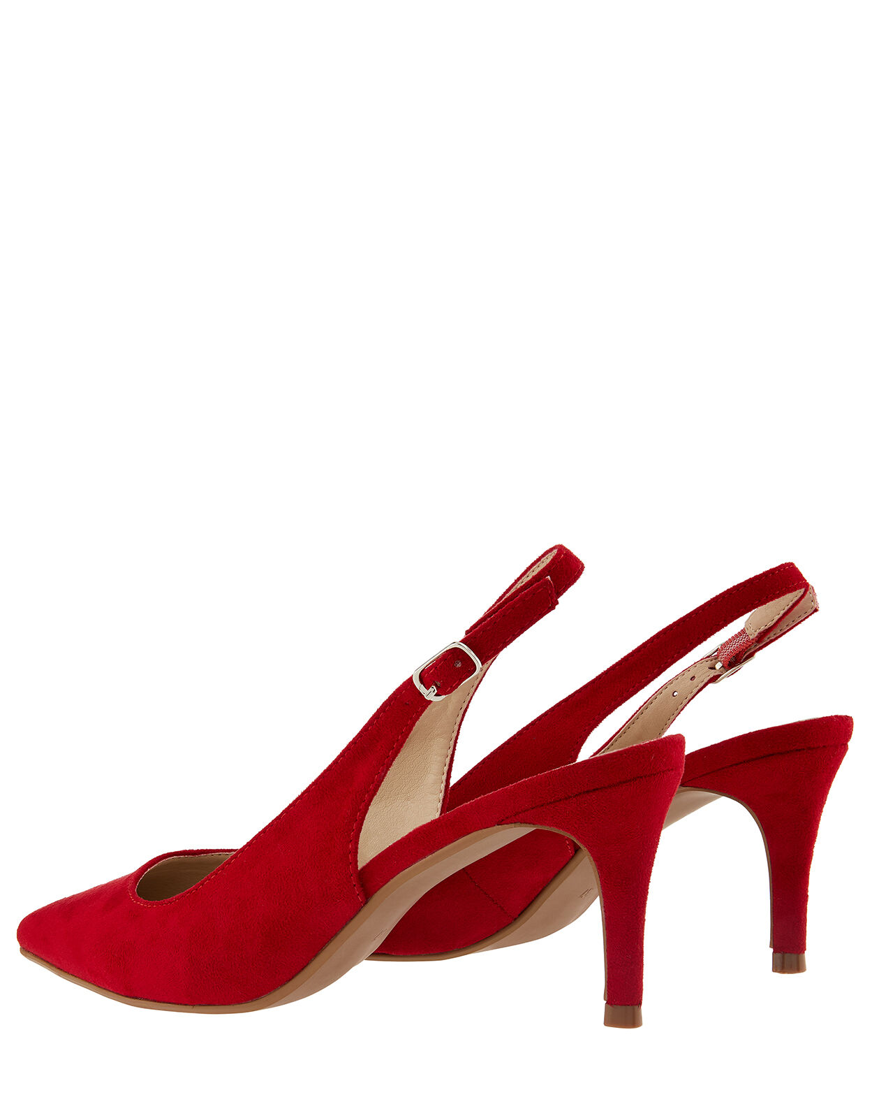Kady Slingback Shoes Red