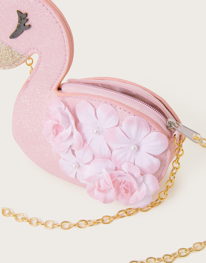 3D Flower Flamingo Bag, , large