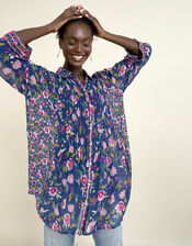 East Damson Top, Blue (BLUE), large