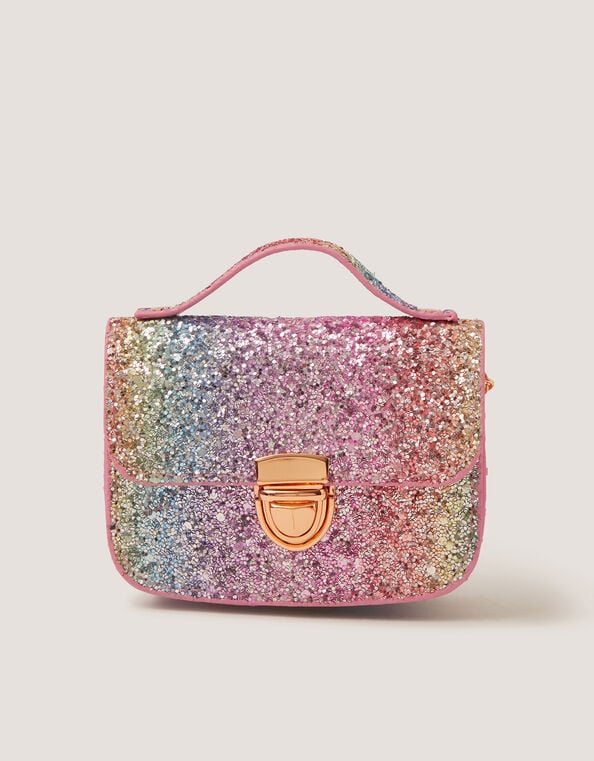 Mini Rainbow Glitter Bag, , large