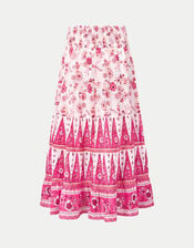 East Clementine Maxi Skirt, Pink (PINK), large