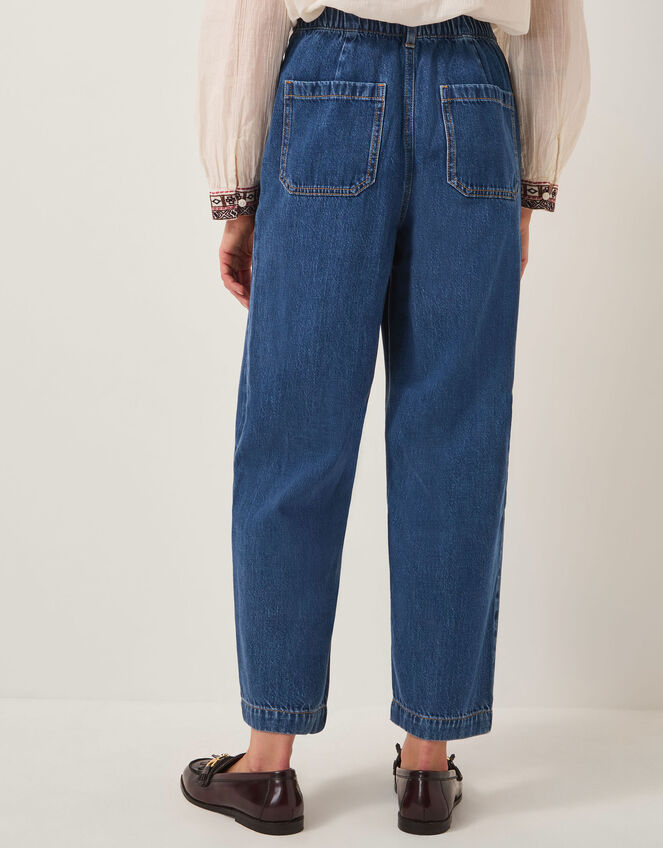 Novi Carrot Leg Jeans, Blue (MID AUTHENTIC BLUE), large