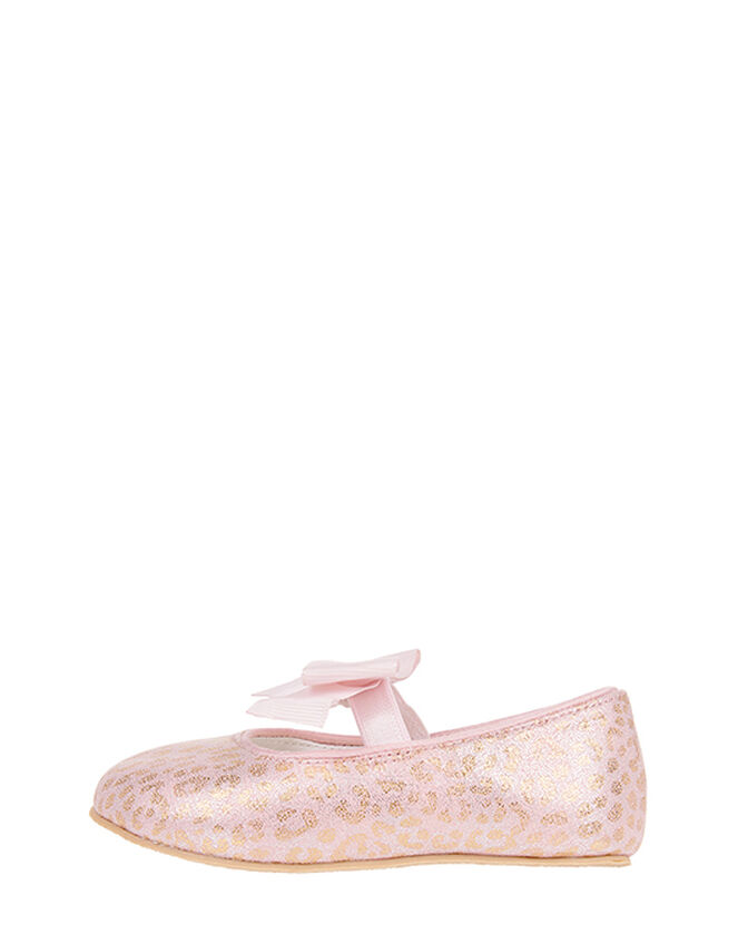 Baby Leonie Leopard Walker Shoes, Pink (PALE PINK), large