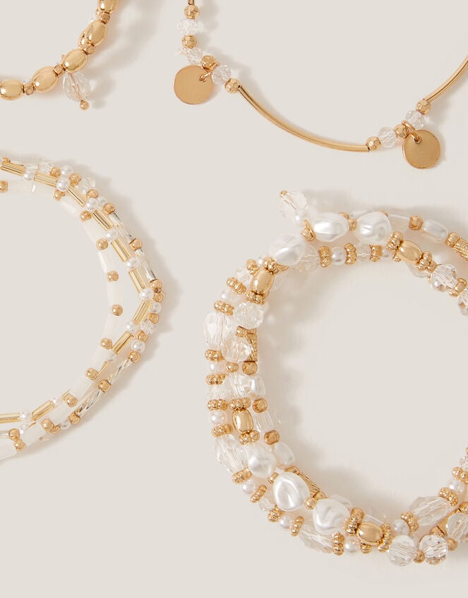 Mix Pearl Bead Bracelet Multipack, , large