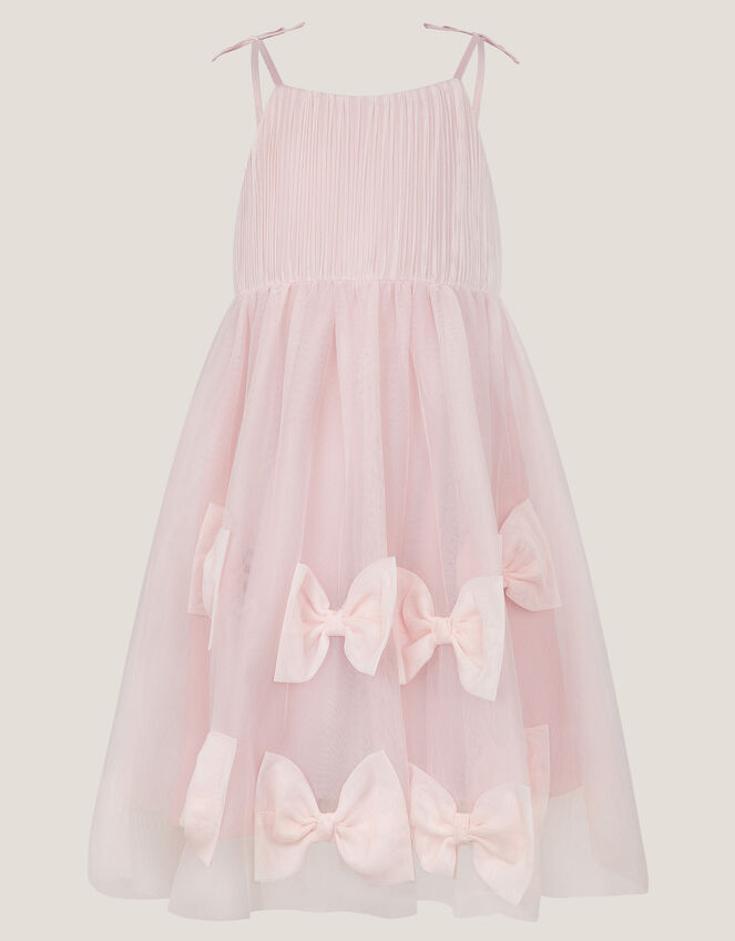 Irene Bow Tulle Party Dress, Pink (PINK), large