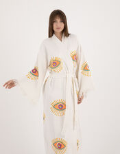 Meraki Beach Eye Kimono, , large