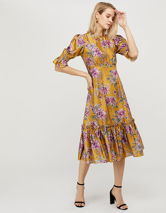 Monsoon hotsell yellow dresses