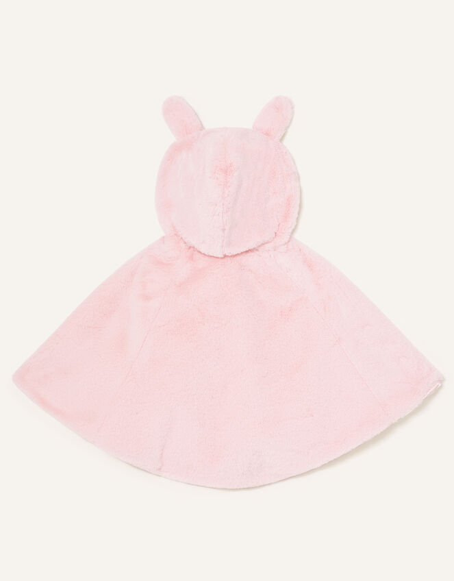 Baby Bunny Faux Fur Poncho, , large