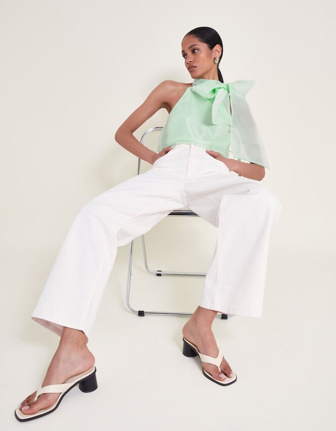 Vera Organza Top, Green (MINT), large