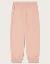 Embroidered Cargo Pants, Pink (PALE PINK), large