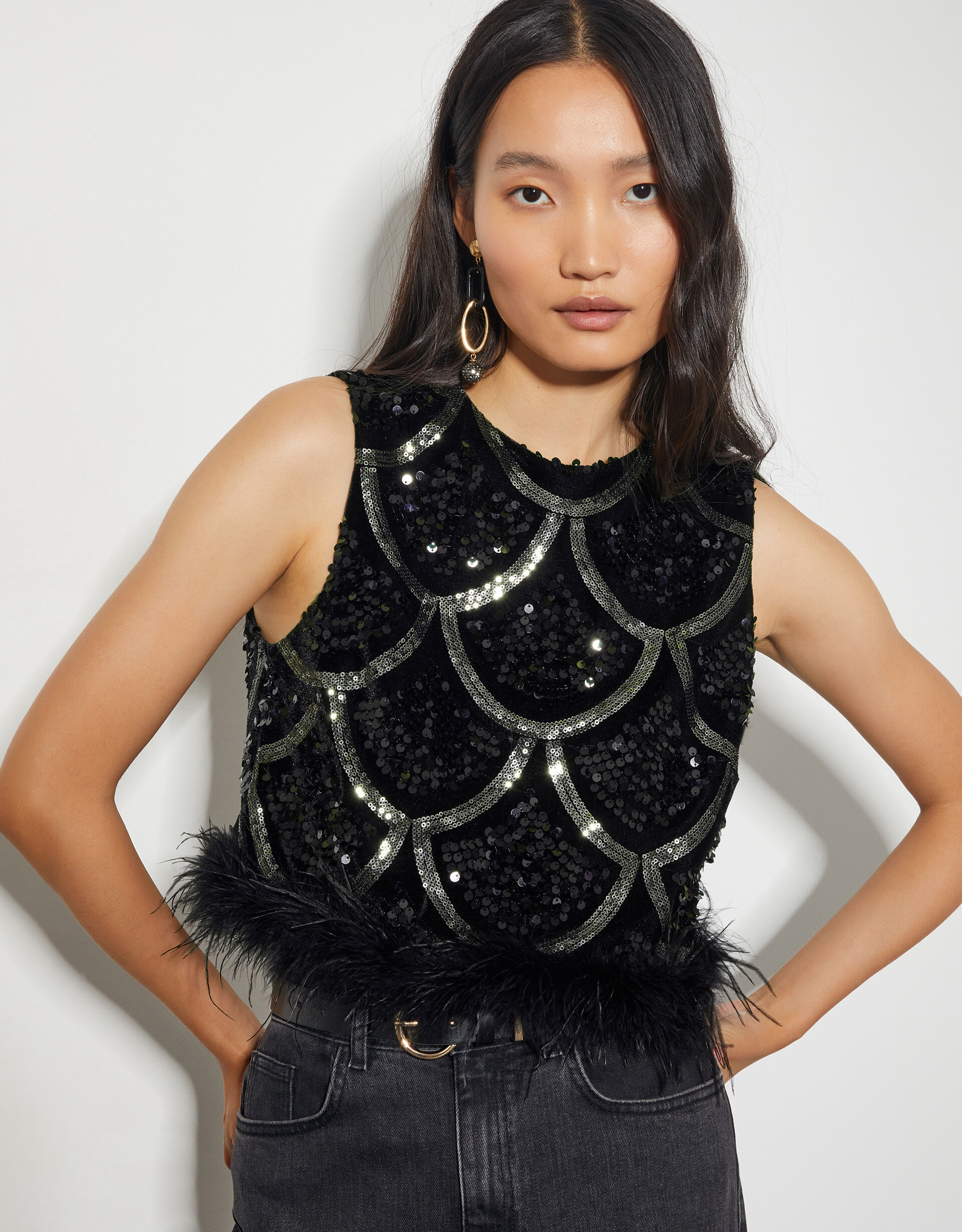 Monsoon sleeveless tops shop