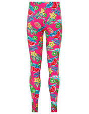 Inna Printed Leggings, Pink (PINK), large