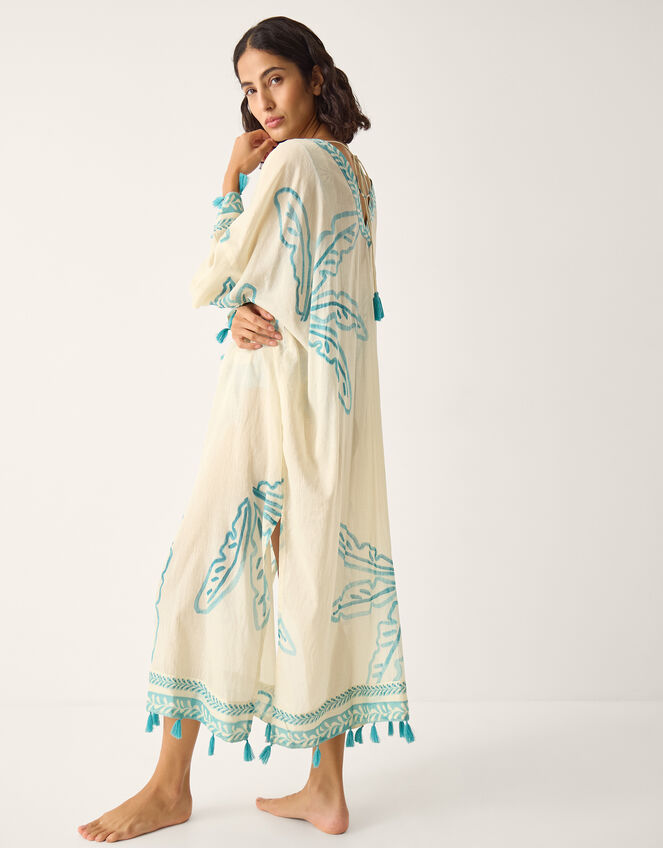 Pam Palm Print Kaftan, , large