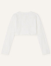 Lace Cardigan, Ivory (IVORY), large