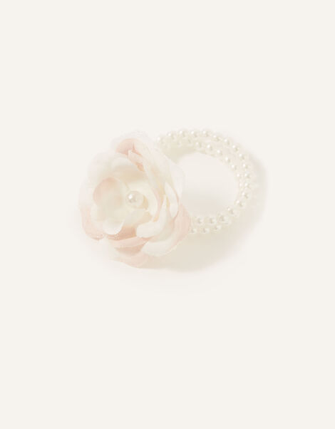 Pretty Petal Flower Pearl Bracelet, , large