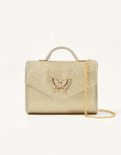 Sparkle Butterfly Glitter Mini Bag, , large