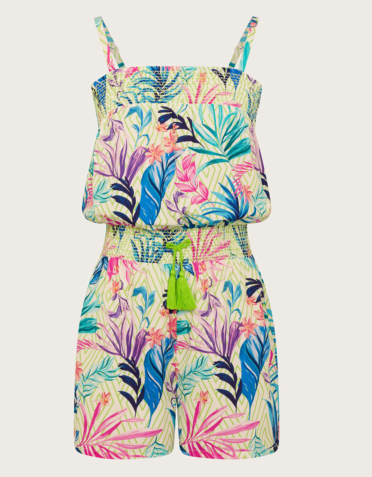 GEORGE ASDA TROPICAL Floral Print Jumpsuit Size 12 £12.50 - PicClick UK