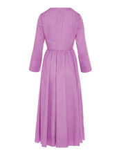 Devotion Twins Cycle Button-Front Maxi Dress, VIOLET, large