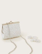 Luella Dazzle Bag and Hair Clips Set, , large